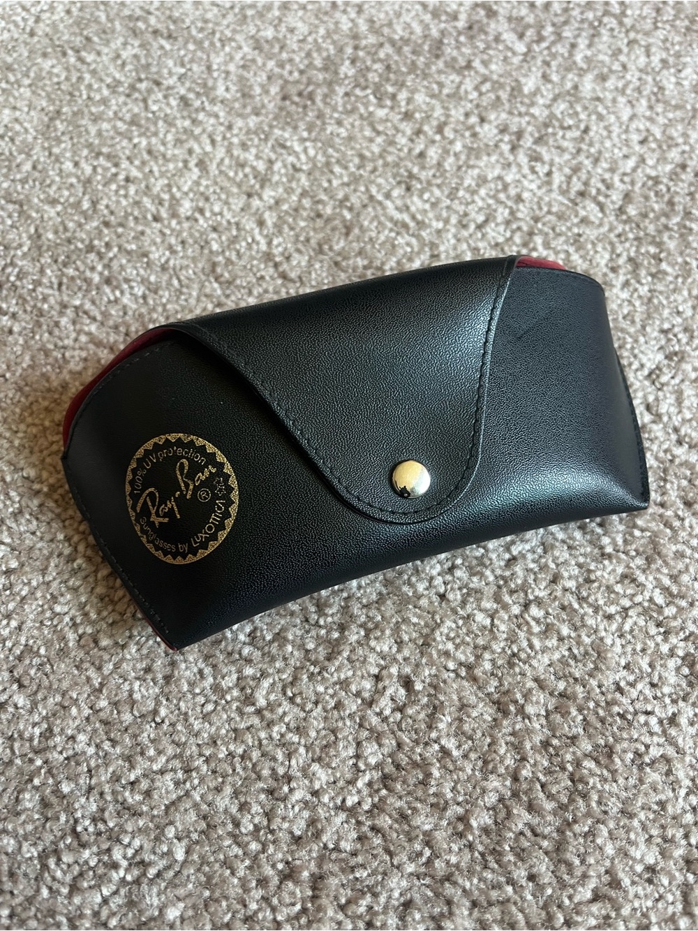 VTG 80’s Ray-Bans Sunglasses Black Soft Case